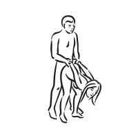 Pozycja Stojący piesek Pozycja Stojący piesek